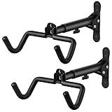 DIRZA Bike Wall Mount Garage Bike Rack Adjustable Bike Hanger Storage Bike in Garage Home,Horizontal Bike Hook Bike Holder for Mountain Bike,Road Bike,Hybrid Bikes