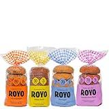 ROYO BREAD CO. Low Carb Starter Pack, Artisan Bread and Bagels, 3 Flavors, 70-80 Calories