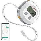 FITINDEX Smart Measuring Tape for Body, Accurate Digital Bluetooth Body Tape Measure for Weight Loss, Fitness, Body Building, Retractable Tape for Measuring Waist, Hip, Bust, Arms