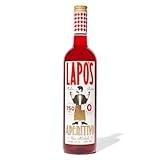 Lapo's Non Alcoholic Aperitivo, Non-Alcoholic Spirits, Gluten Free, For Non-Alcoholic Spritz, Zero Proof Drinks, Beverages & Mocktails, Alcohol Alternative, Bittersweet, Citrus-Centered, 500 ml Bottle