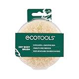 EcoTools Dry Body Brush, Cruelty-Free Bristles Exfoliate & Smooth Skin, Dry Brushing Removes Dry Skin, May Help Improve Circulation & Skin Tone, Eco-Friendly Skincare Tool, Vegan, 1 Count