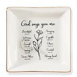 HOME SMILE Christian Gifts for Women Christmas Birthday,Inspirational Gifts for Friends, Religious Spiritual Gifts for Her Mom Girl Female Coworker Sister Christian