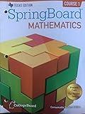 Springboard Mathematics Course 1 Student Edition
