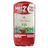 Old Spice Dry Feel Antiperspirant Deodorant for Men, 24/7 Freshness, 24/7 Sweat & Odor Protection, Gentle on Skin with Skin Conditioners, Fiji with Palm Tree + Coconut Scent, 2.6 oz (Pack of 2)