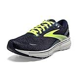 Brooks Men's Ghost 15 Neutral Running Shoe - Peacoat/Nightlife/Grey - 11.5 Medium