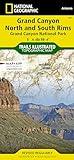 Grand Canyon, North and South Rims [Grand Canyon National Park] (National Geographic Trails Illustrated Map)