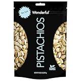 Wonderful Pistachios In Shell, Roasted with No Salt Nuts, 16 Ounce Resealable Bag, Protein Snacks, Gluten Free, Healthy Snacks for Adults