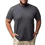 Fresh Clean Threads Men's T-Shirts 1-Pack Short Sleeve Crew Neck Premium Tees - Fitted Style, Soft Cotton-Poly Fabric, Tag-Free Comfort