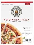 King Arthur Keto Pizza Crust Mix: Low Carb Delight with 1g Net Carbs per Serving - Easy to Make, Crisp & Chewy 10.25 oz Mix for Two 12 in Crusts - Perfect for Keto Pizza Lovers