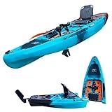 10.8ft Rapido Modular Propeller Drive Fishing Kayak | Super Lightweight, 400lbs Capacity | Easy to Store - Easy to Carry | Beats Inflatables | No roof Racks - no Wall Racks