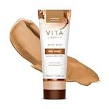 Vita Liberata Body Blur, Leg and Body Makeup. Skin Perfecting Foundation for Flawless Bronze, Easy Application, Radiant Glow, Evens Skin Tone, New Packaging