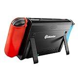 ID CHINSION 10000mAh Battery Pack for Nintendo Switch & OLED, Portable Pop-Up Backup Extended Battery Charger Case for Switch Games and Accessories, Black