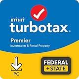 [Old Version] Intuit TurboTax Premier 2021, Federal and State Tax Return [PC Download]