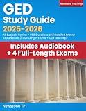 GED Study Guide 2025-2026: All Subjects Review + 960 Questions and Detailed Answer Explanations (4 Full-Length Exams + GED Test Prep)