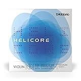 D'Addario Helicore 4/4 Size Violin String - Titanium Wound D String - H313 4/4M - D String Only - Medium Tension