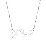 Let Go & Trust Necklace - Minimalist Daily Affirmation Jewelry for Women, Let Them Theory Spiritual Gift for Self-Love & Personal Growth
