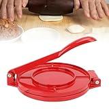 Tortilla Maker Manual Tortilla Press with Handle Aluminum Alloy Flatbread Dumpling Skin Maker Multifunctional Dough Press Bakeware Gadgets DIY Baking Tool Accessories for Roti Pizza （9.8 x 10in）