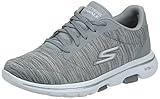 Skechers Women's Go Walk 5 True Sneaker, Grey, 8