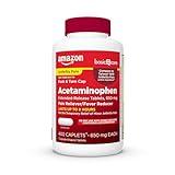 Amazon Basic Care Acetaminophen Extended-Release Tablets, 650 mg, Arthritis Pain, 400 Count