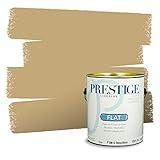 PRESTIGE Paints Interior Paint and Primer In One, 1-Gallon, Flat, Comparable Match of Valspar* Golden Popover*