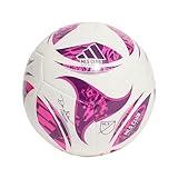 adidas Unisex-Adult MLS Club Soccer Ball, White/Purple Burst/Glory Purple, 5