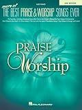 More of the Best Praise and Worship Songs Ever – Easy Piano Songbook | 76 Contemporary Christian Worship Favorites | Includes Chords and Lyrics for Church and Devotion