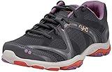 Ryka Women's Influence Cross Trainer Shoe, Quiet Grey/Orchid/Peach, 8 W US