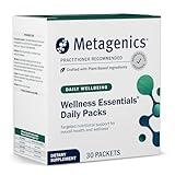 Metagenics Wellness Essentials Daily Packs - 30 Daily Multivitamin Packs - Heart Health Support* - with Vitamin A, C, D, E - Omega-3 Fatty Acids - Non-GMO & Gluten Free - 30 Packets