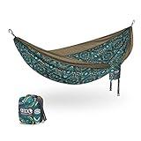 ENO DoubleNest Hammock - Lightweight, Portable, 1 to 2 Person Hammock - for Camping, Hiking, Backpacking, Travel, a Festival, or The Beach - Roots Studio Special Edition