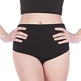Danzcue Girls' Sportswear Cheer Brief, Black, X-Small
