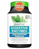 Zenwise Health Digestive Enzymes for Gut Health - Probiotic Multi Enzymes with Prebiotics and Probiotics for Women and Men for Digestive Health and Bloating Relief, Daily Enzymes for Digestion -60 CT