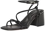 Marc Fisher Women's GURION Heeled Sandal, Black 001, 8.5
