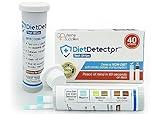 DietDetector Test Strips - Detects Non-Diet Soft Drinks Before Accidental Consumption - A Must Have for Diabetics and The Health Conscious - 40 Strips Per Box