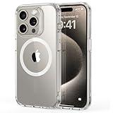 ESR for iPhone 15 Pro Case, Compatible with MagSafe, Military-Grade Protection, Yellowing Resistant, Scratch-Resistant Back, Magnetic Phone Case for iPhone 15 Pro, Classic Series, Clear