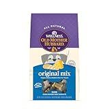 Old Mother Hubbard Wellness Original Mix Dog Biscuits, Natural, Training Treats, Four Flavors, Mini Size, (20 Ounce Bag)
