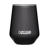 CamelBak Horizon 12oz Wine Tumbler - Insulated Stainless Steel - Tri-Mode Lid - Black