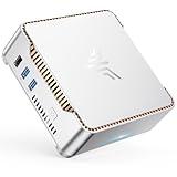 KAMRUI GK3Plus Mini PC, 8GB DDR4 256GB M.2 SSD Mini Computers,12th Alder Lake N97(up to 3.60GHz) Mini Desktop PC, 2.5''SSD, Gigabit Ethernet, 2xHDMI+VGA 4K Triple Display Micro PC for Home/Business