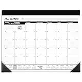 AT-A-GLANCE 2025 Desk Calendar, Monthly, Desk Pad, 21-3/4" x 17", Standard (SK220025)