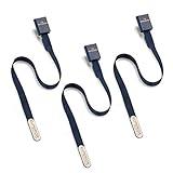 Bookmark-Clip On Attachable Ribbon Bookmark & Place Holder-Set of 3- by Superior Essentials