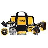 DEWALT 20V MAX Cordless Angle Grinder Kit, 3-in. (DCS438E1)