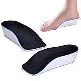 Orthopedic High Pads, Insoles Height Increase, Orthopedic Highpads 1.0, Height Increase Insoles for Men/Women, Arch Support Insoles for Flat Feet (Black, 3.5 CM)