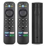 Bkiyougo 2 Pack Replacement Voice Remote Control L5B83G Compatible with Fire Smart TVs Cube (3rd Gen), Smart TVs Stick 4K (2nd & 3rd Gen), Smart TVs Stick (3rd Gen)