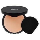 bareMinerals Barepro 24HR Skin-Perfecting Powder Foundation, Matte Pressed Powder Foundation Full Coverage with Plant-Based Squalene, Oil Control, Vegan - Light 25 Neutral
