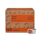 Day To Day 120-Count Donut Blend, Medium Roast Single Serve Coffee Pods for K-Cup Keurig Brewers