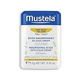 Mustela Baby Nourishing Stick - Lip & Face Moisturizer for Dry Skin - with Natural Avocado, Cold Cream & Beeswax - 0.32 oz. (Pack of 1)