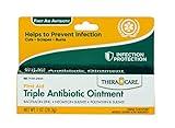 Thera Care Triple Antibiotic Ointment | First Aid | Infection Prevention and Protection | 1.0 oz | Topical Wound Care for Minor Scrapes and Cuts