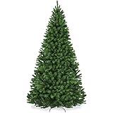 Best Choice Products Artificial Christmas Tree, 7.5ft Premium Unlit Realistic Spruce Holiday Décor w/Dense Branches, Easy Assembly, Metal Base