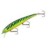 Bomber Long A Fishing Lure (Bengal Fire Tiger, 4 1/2-Inch), 1/2 oz, (B15ABFT)