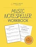 Music Note Speller | Introductory Workbook for Beginning Music Students of All Ages | Learn to Read Notes: Theory Fundamentals | Student & Teacher ... Worksheets (Music Theory Notespeller Series)