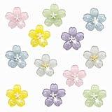 PurYupearl 14Pcs Flower Shoe Charms, Cute Design for Shoes Decoration, Pets and Animal Shoe Charm for Boys and Girls Shoe Decoration Charms Shoe Care and Accessories